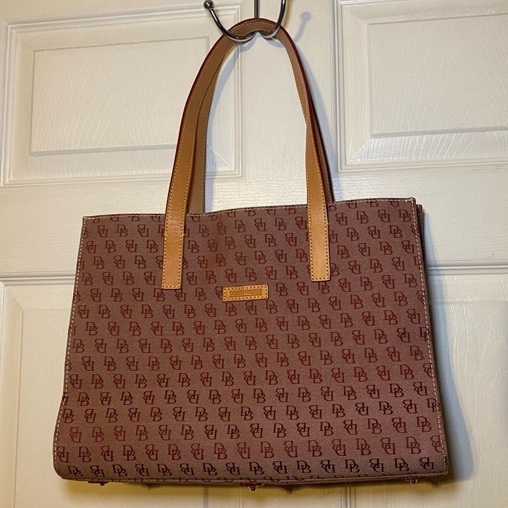 Dooney & Bourke Monogram Canvas Shoulder Bag
